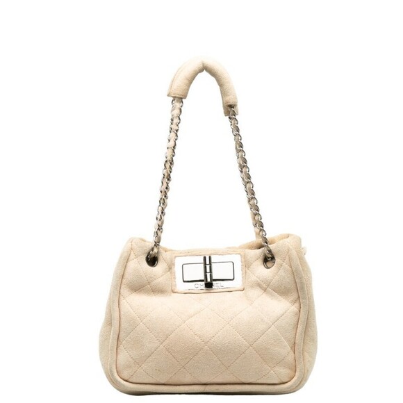 Chanel Handbags - Chanel Suede Matelasse Shoulder Bag  Suede Shoulder Bag in Fair condition